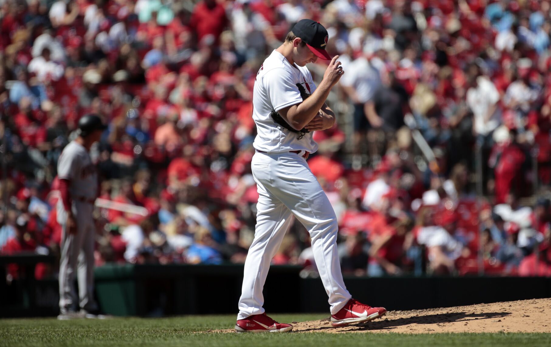 Cardinals look to split series against D-backs